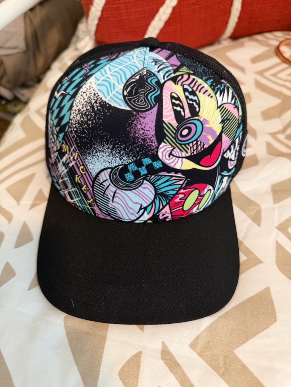 Disney + neff trucker hat
